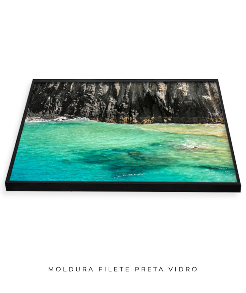 Quadro Decorativo Noronha - Água Cristal - Horizontal
