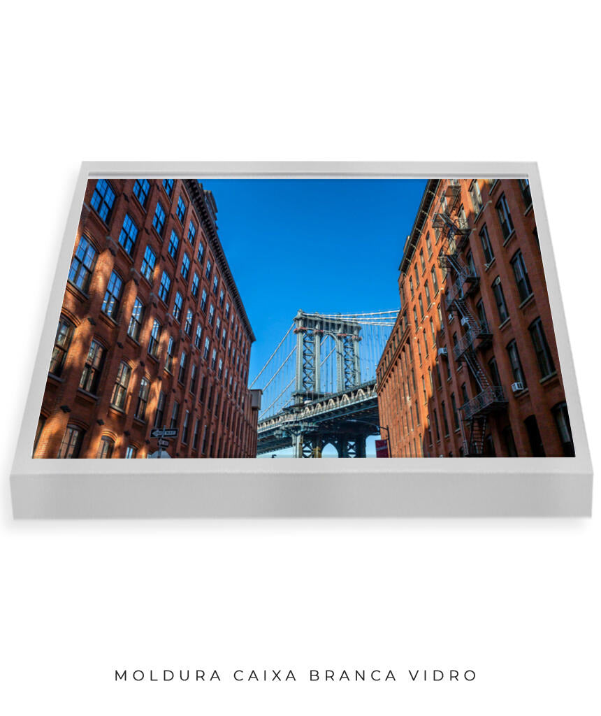 Quadro Decorativo Nova York - Prédios e Ponte