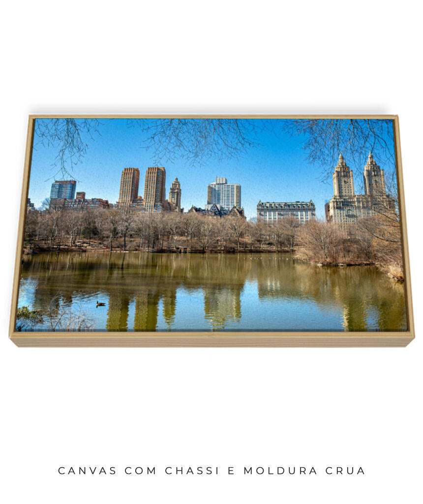 Quadro Decorativo Nova York - Prédios Central Park