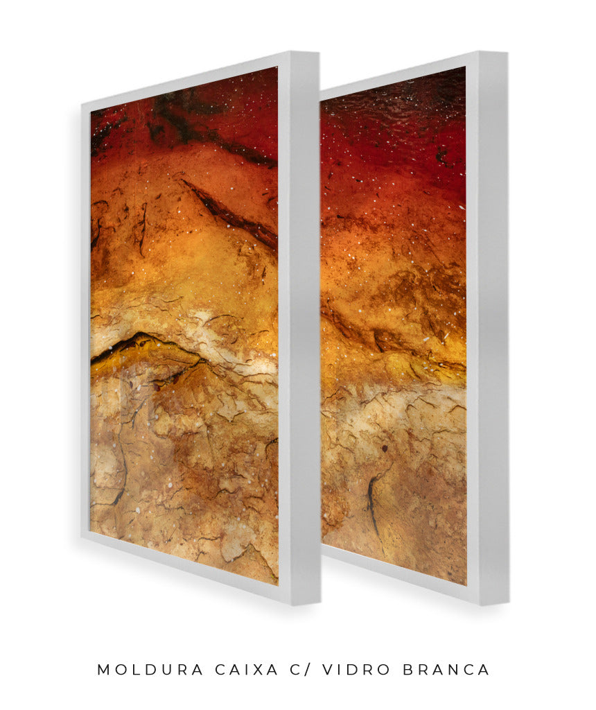 Quadro Decorativo Texturas - Marmores - Dupla