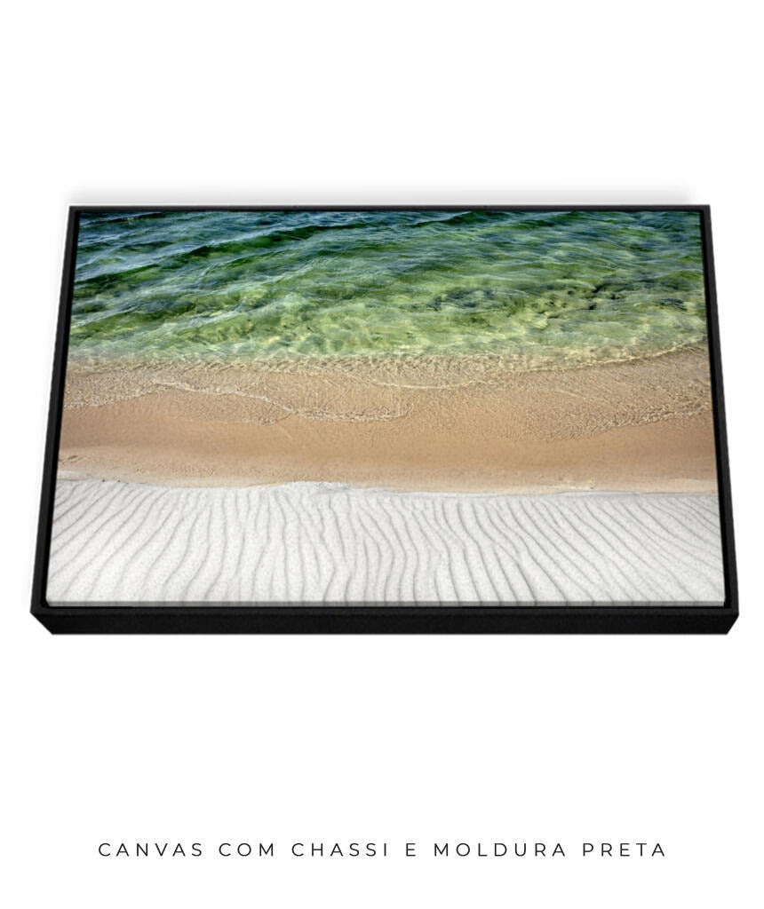 Quadro Decorativo Texturas - Praia
