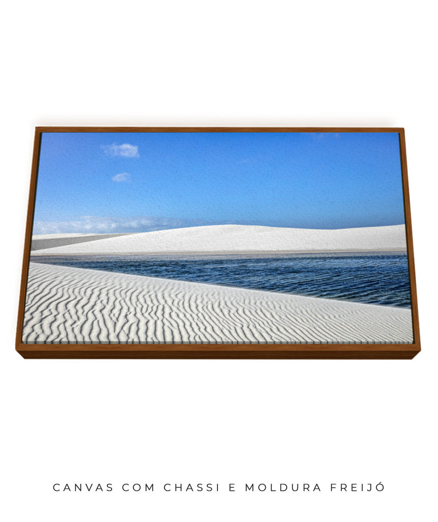 Quadro Decorativo Lençóis Maranhenses - Horizontal