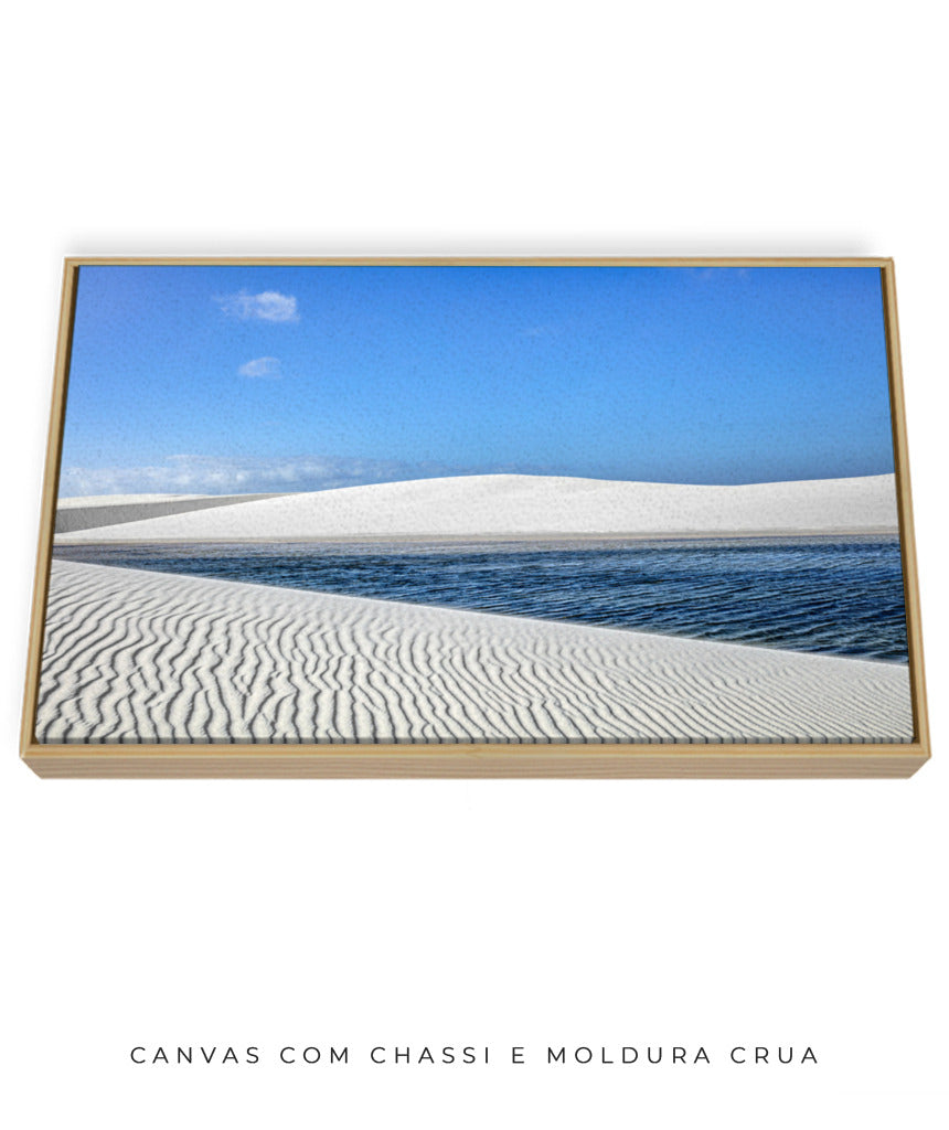 Quadro Decorativo Lençóis Maranhenses - Horizontal