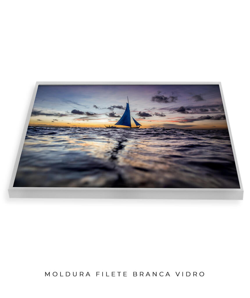 Quadro Decorativo Pôr do Sol - Crespúsculo
