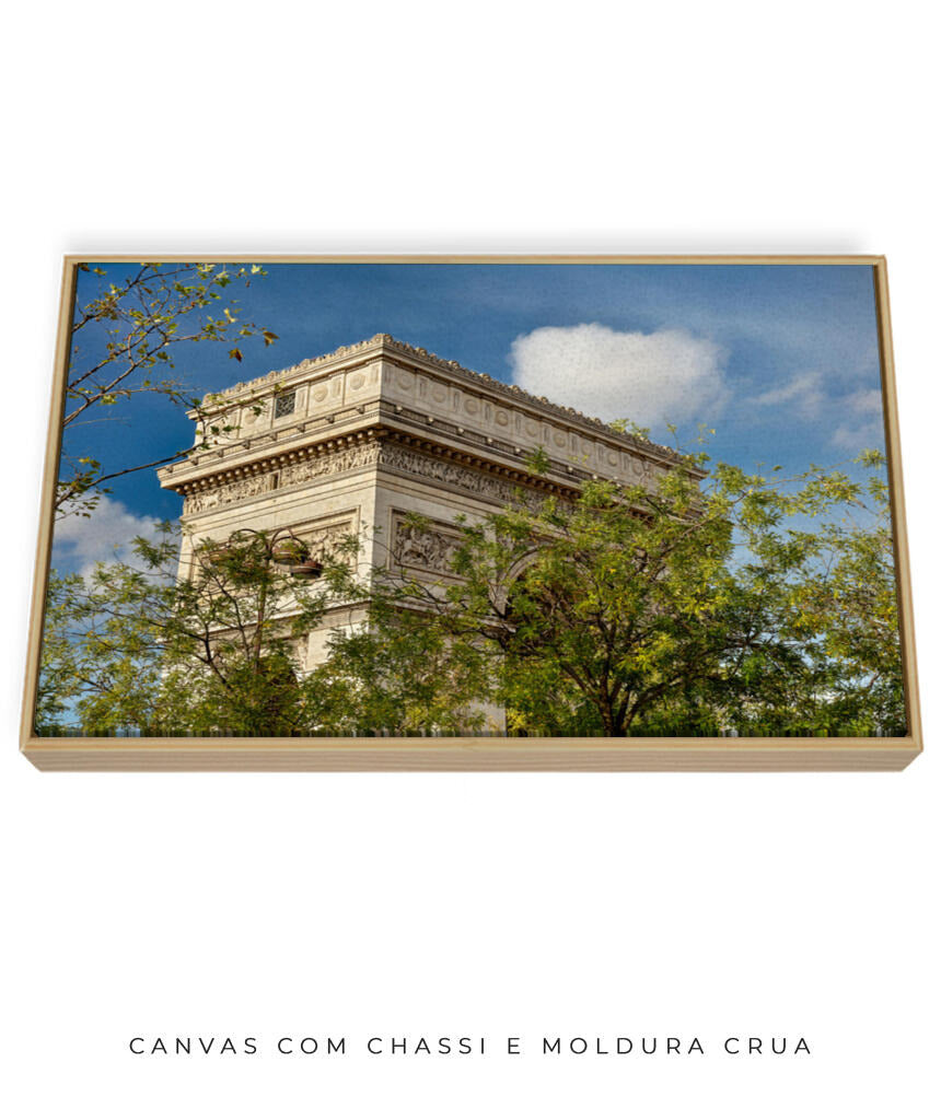 Quadro Decorativo Europa - Arco do Triunfo