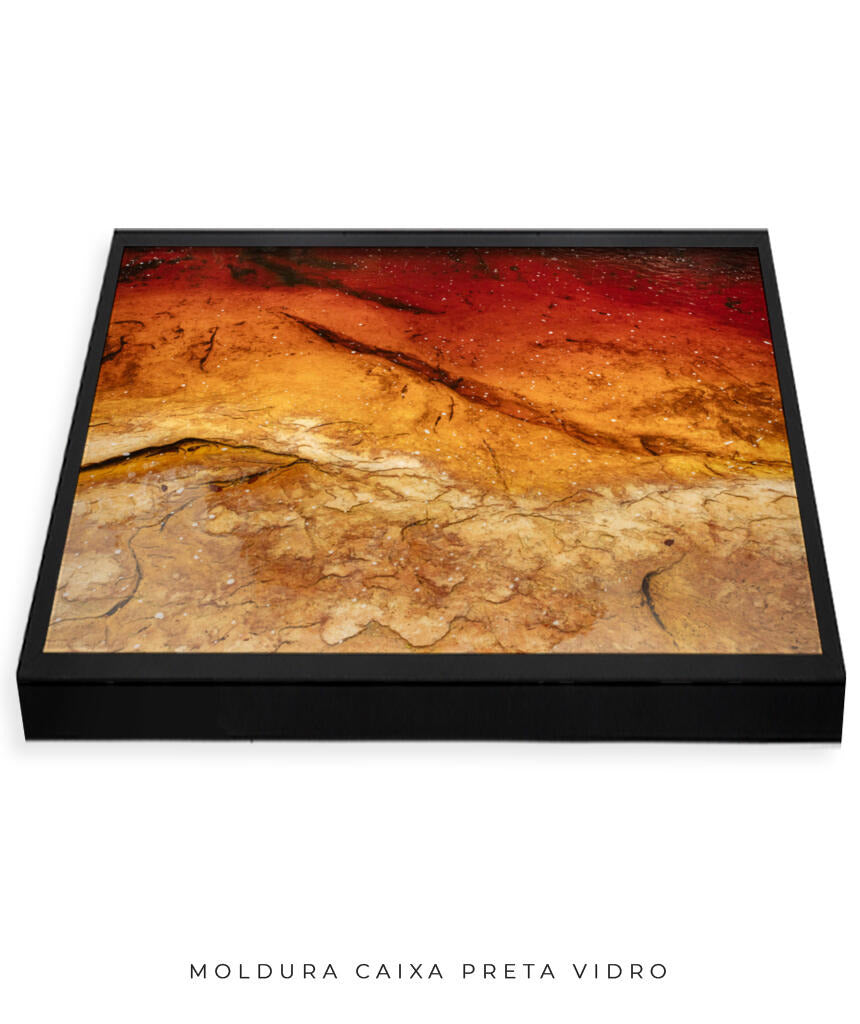 Quadro Decorativo Texturas - Marmores