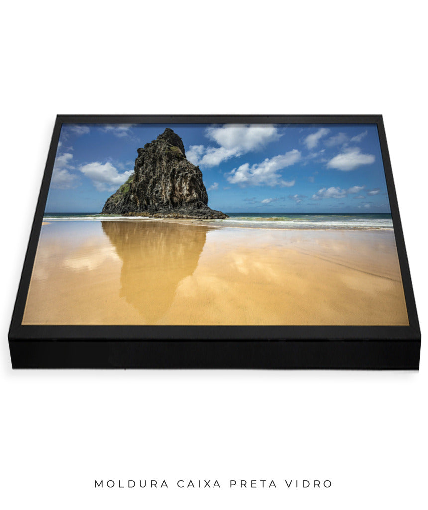 Quadro Decorativo Praia e Mar Noronha - Horizontal