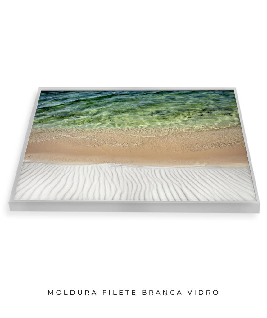 Quadro Decorativo Texturas - Praia