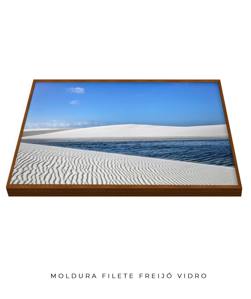 Quadro Decorativo Lençóis Maranhenses - Horizontal