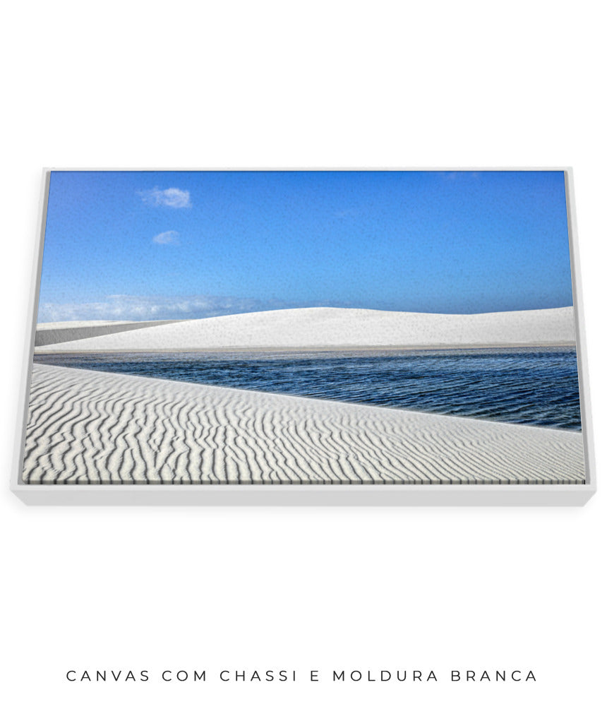 Quadro Decorativo Lençóis Maranhenses - Horizontal