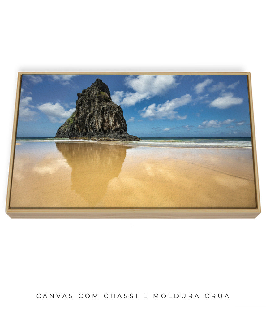 Quadro Decorativo Praia e Mar Noronha - Horizontal