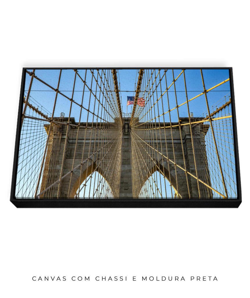 Quadro Decorativo Ponte de Nova York