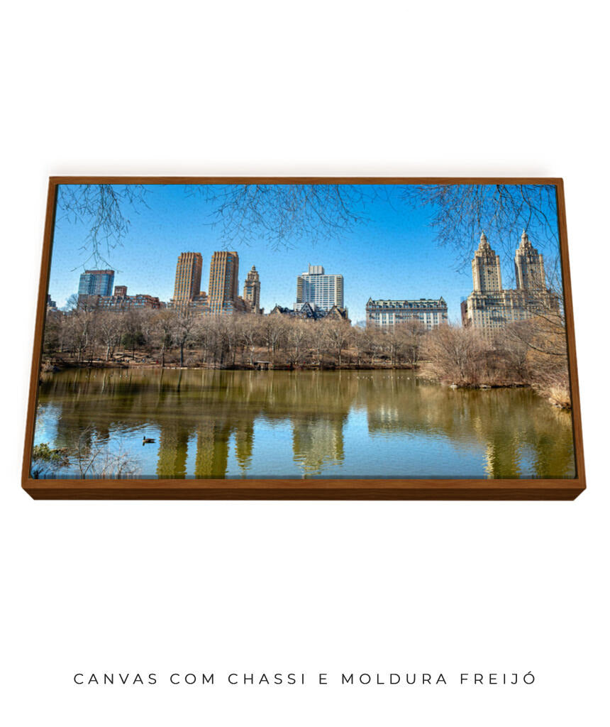 Quadro Decorativo Nova York - Prédios Central Park