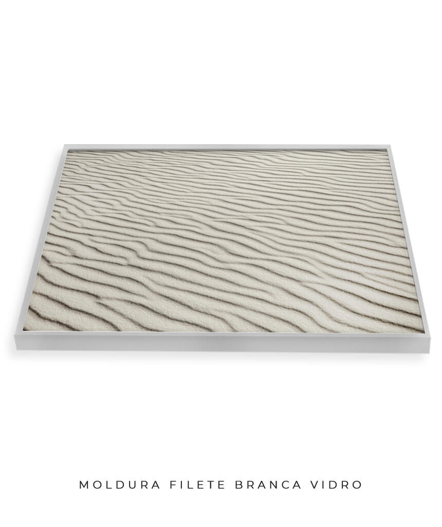 Quadro Decorativo Texturas - Areia.