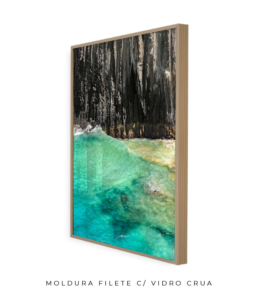 Quadro Decorativo Noronha - Água Cristal