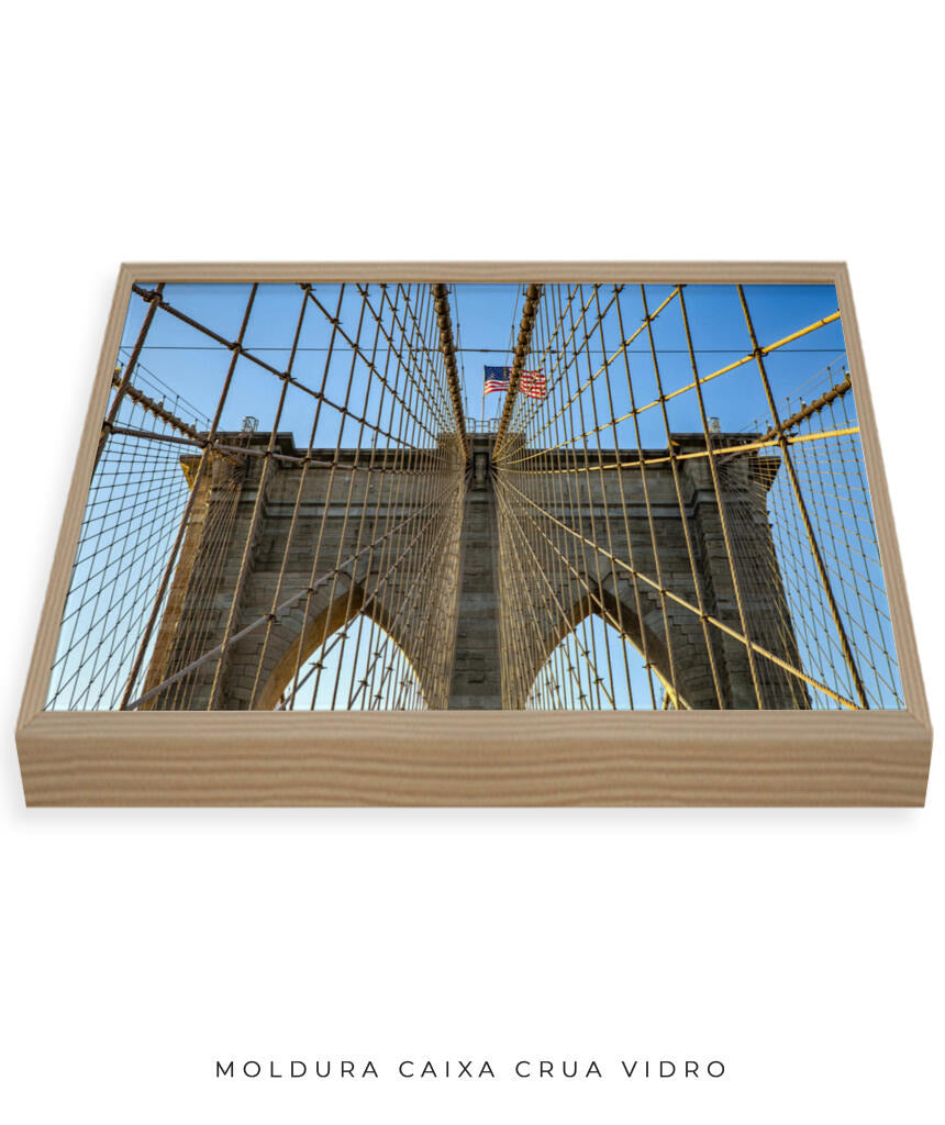 Quadro Decorativo Ponte de Nova York
