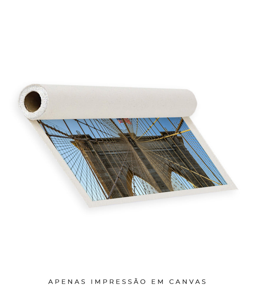 Quadro Decorativo Ponte de Nova York - Horizontal