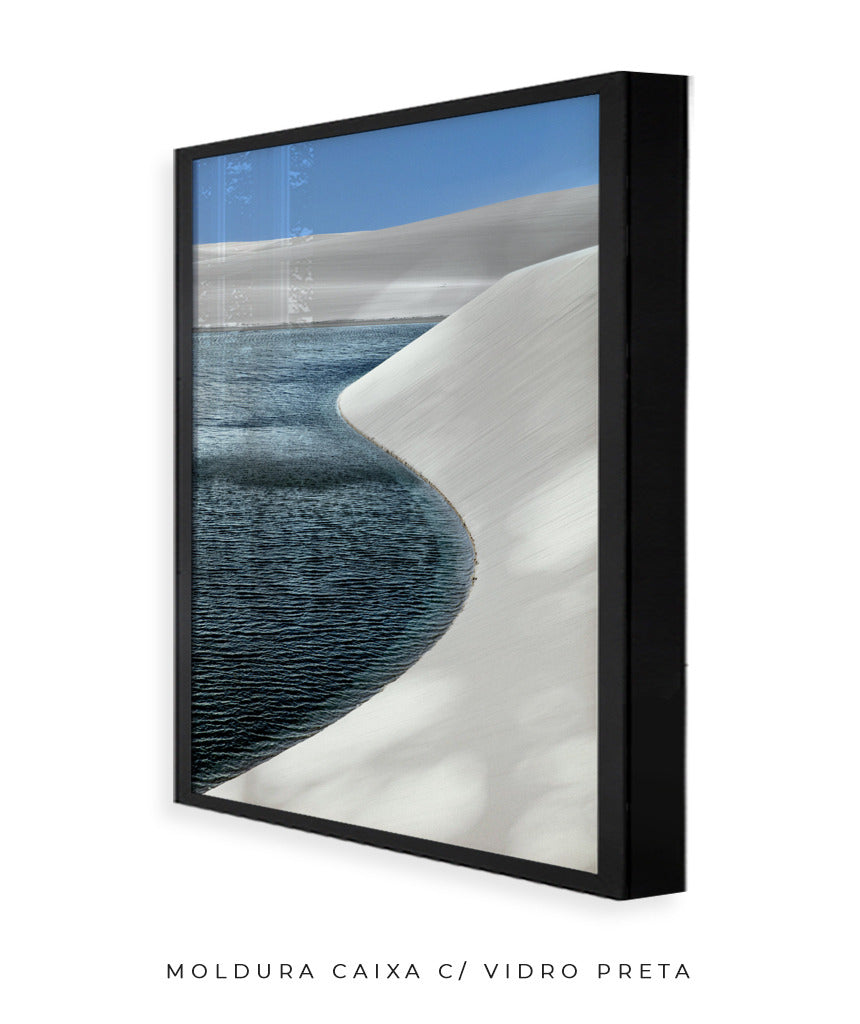 Quadro Decorativo Lençóis Maranhenses - Vertical