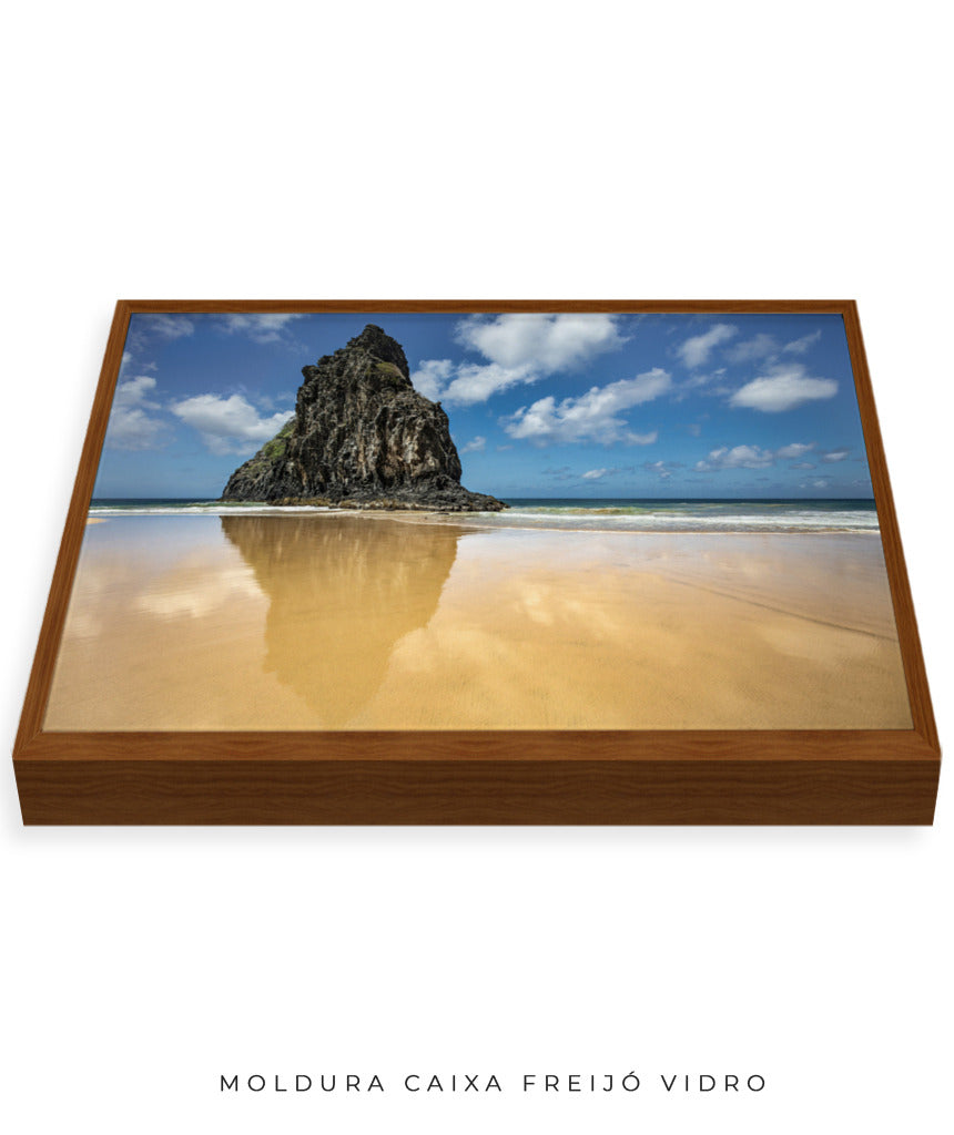 Quadro Decorativo Praia e Mar Noronha - Horizontal