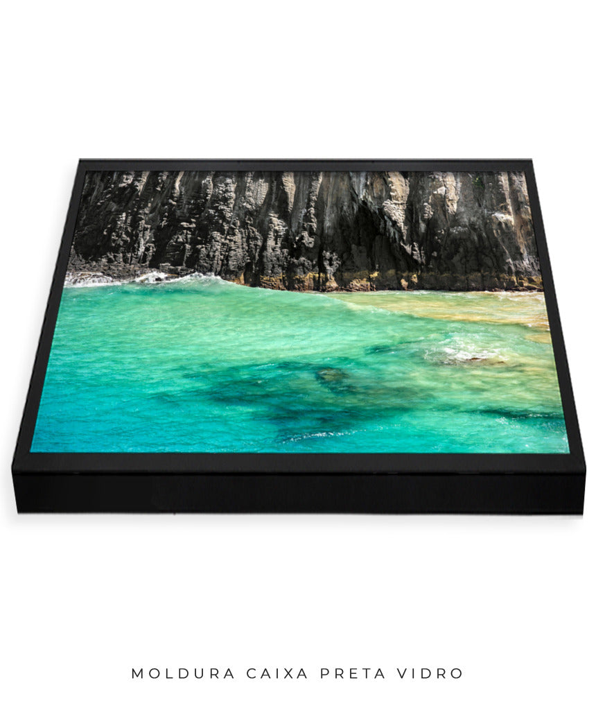 Quadro Decorativo Noronha - Água Cristal - Horizontal