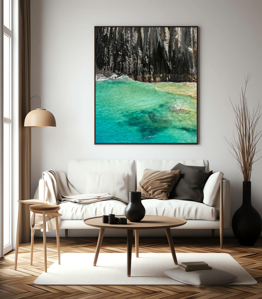 Quadro Decorativo Noronha - Água Cristal