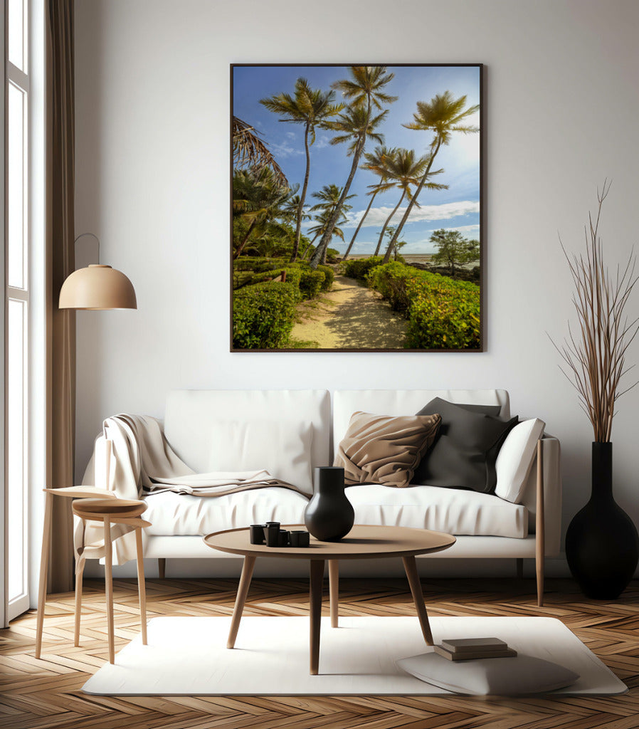 Quadro Decorativo Portais - Coqueiros