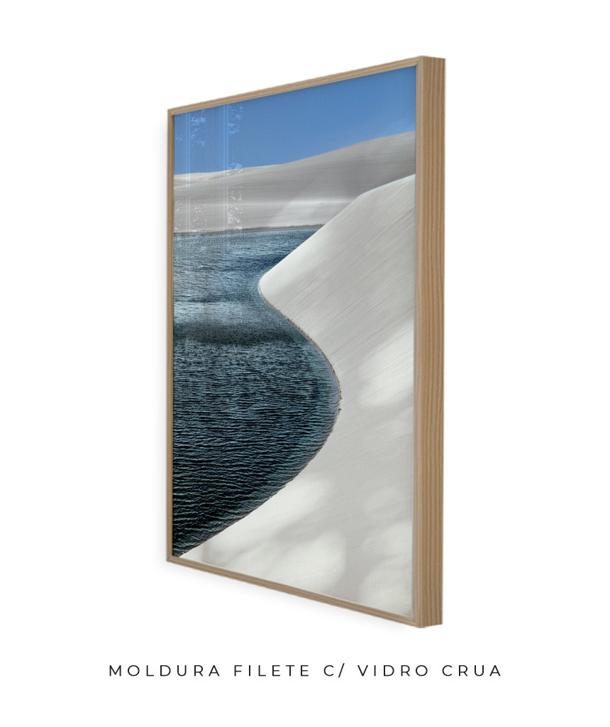 Quadro Decorativo Lençóis Maranhenses - Vertical