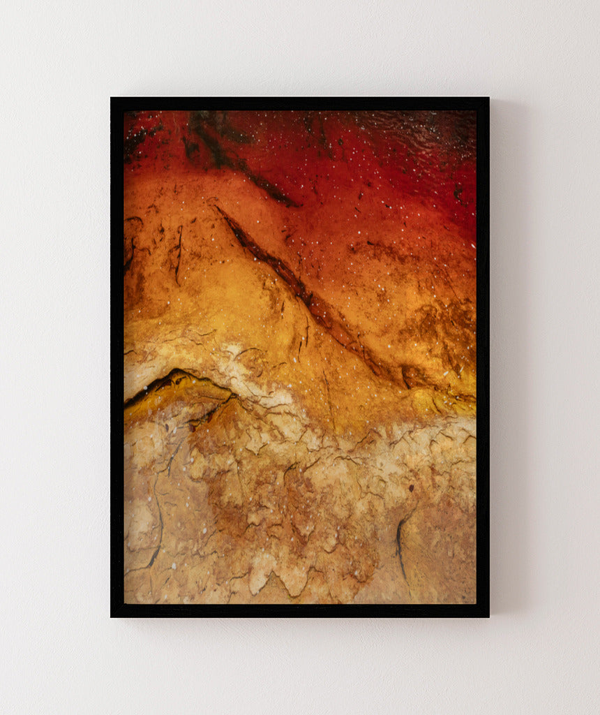 Quadro Decorativo Texturas - Marmores