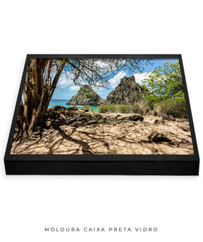 Quadro Decorativo Noronha -  Morro Dois Irmãos - Horizontal