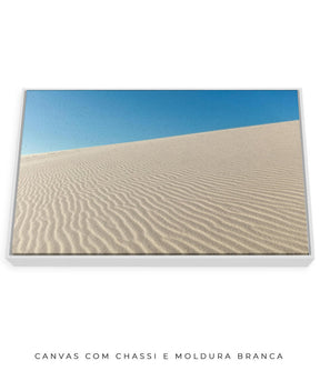 Quadro Decorativo Lençóis Maranhenses - Areia Branca
