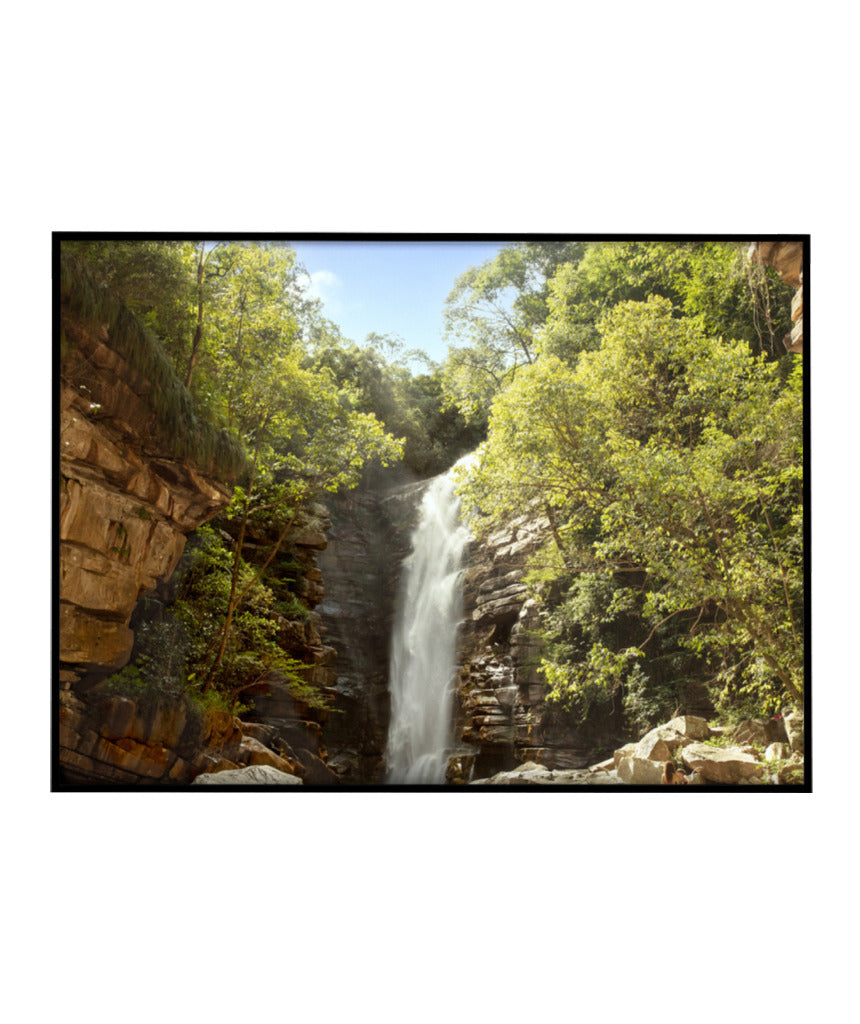 Quadro Decorativo Horizontal Cachoeira