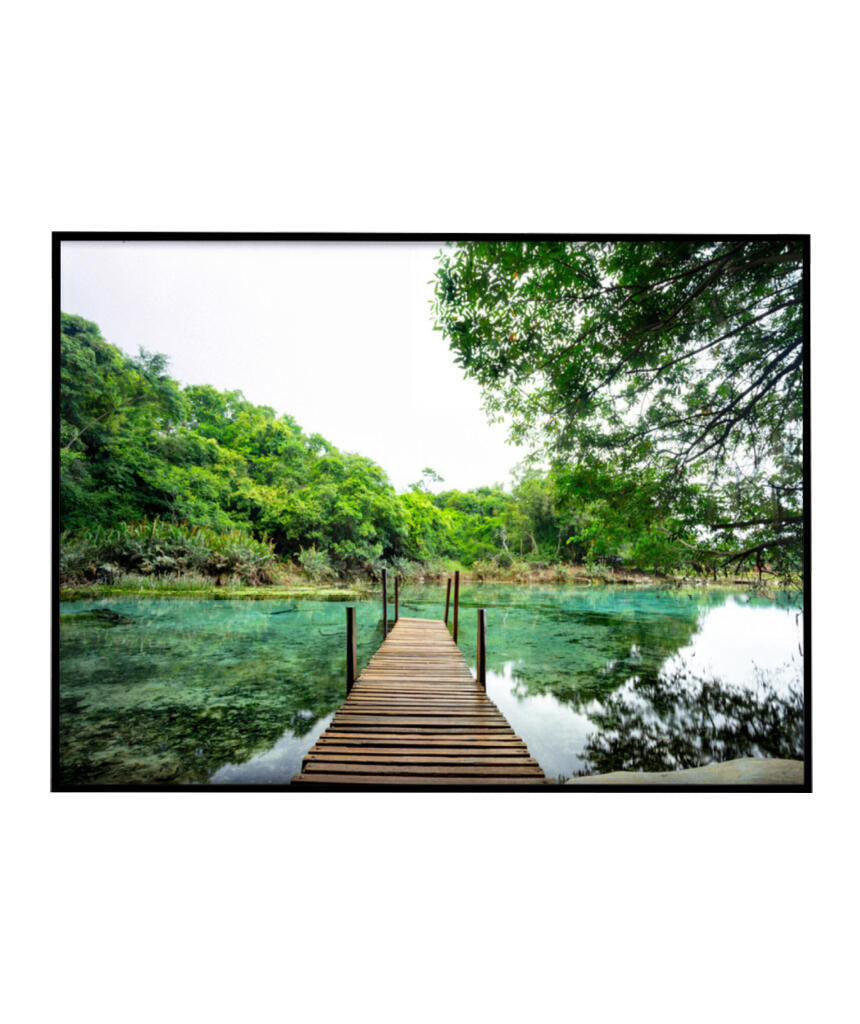 Quadro Decorativo Chapada Diamantina - Ponte para o Paraíso Horizontal