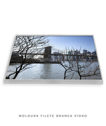 Quadro Decorativo Lago de Nova York - Horizontal