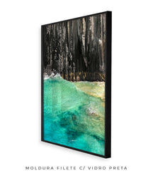 Quadro Decorativo Noronha - Água Cristal