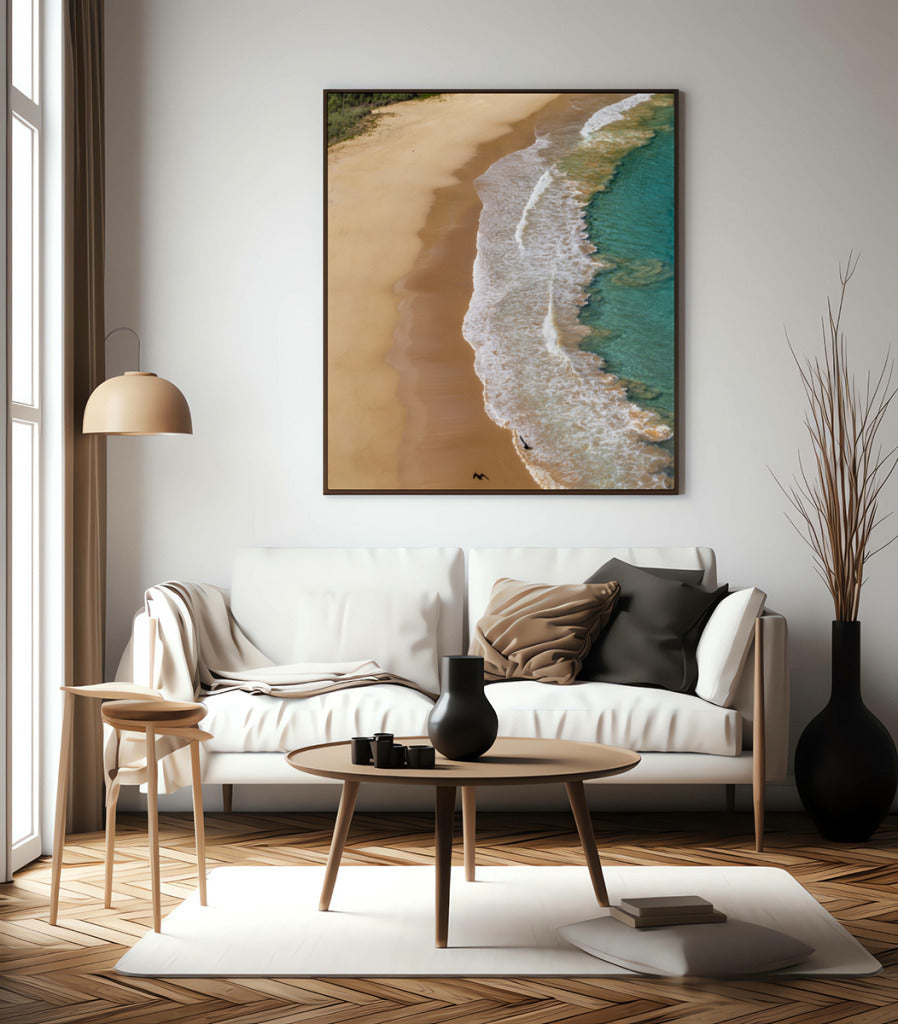 Quadro Decorativo Noronha - Praia e Mar Verde