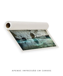 Quadro Decorativo Chapada Diamantina - Rocha e águas cristalinas-Horizontal
