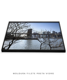 Quadro Decorativo Lago de Nova York - Horizontal