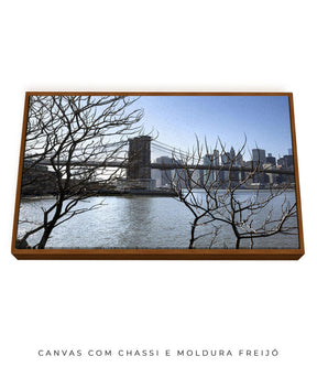 Quadro Decorativo Lago de Nova York