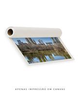 Quadro Decorativo Prédios e Lago de Nova York - Horizontal