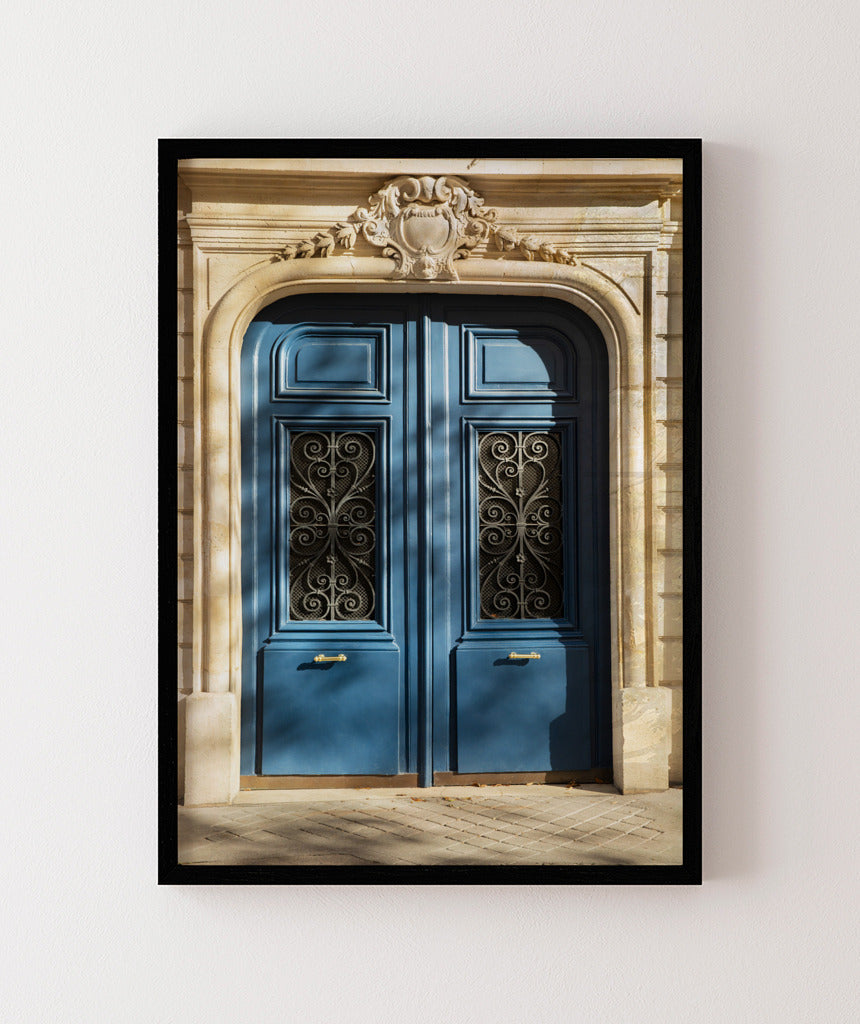 Quadro Decorativo Portais - Porta azul
