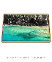 Quadro Decorativo Noronha - Água Cristal - Horizontal