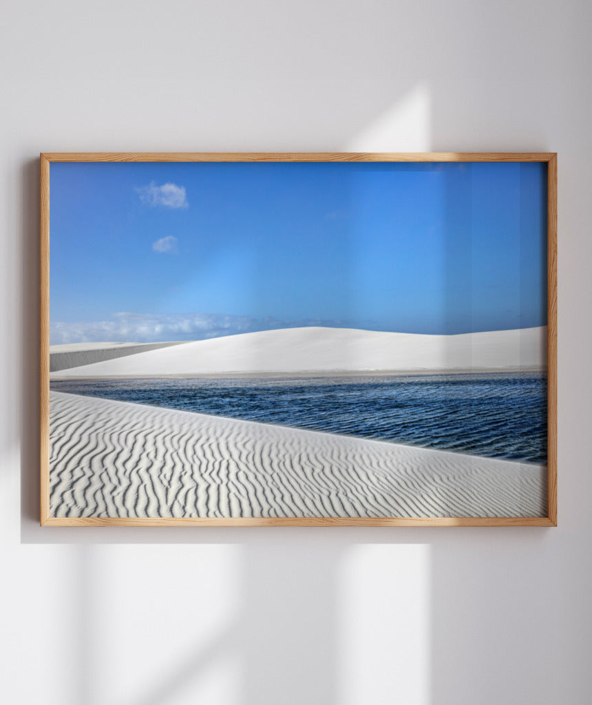 Quadro Decorativo  Lençóis Maranhenses  - Horizontal