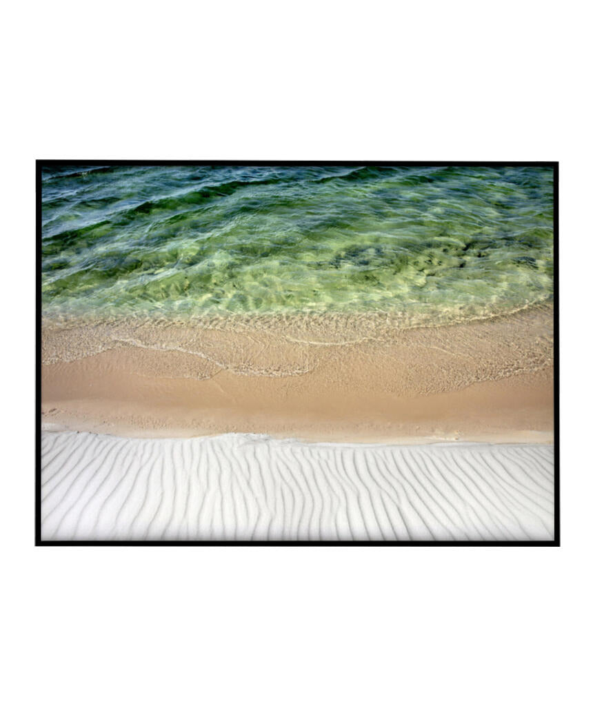 Quadro Decorativo Lençóis Maranhenses - Areia e Águas Claras - Horizontal