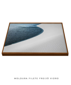 Quadro Decorativo Lençóis Maranhenses  - Horizontal