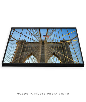 Quadro Decorativo Ponte de Nova York