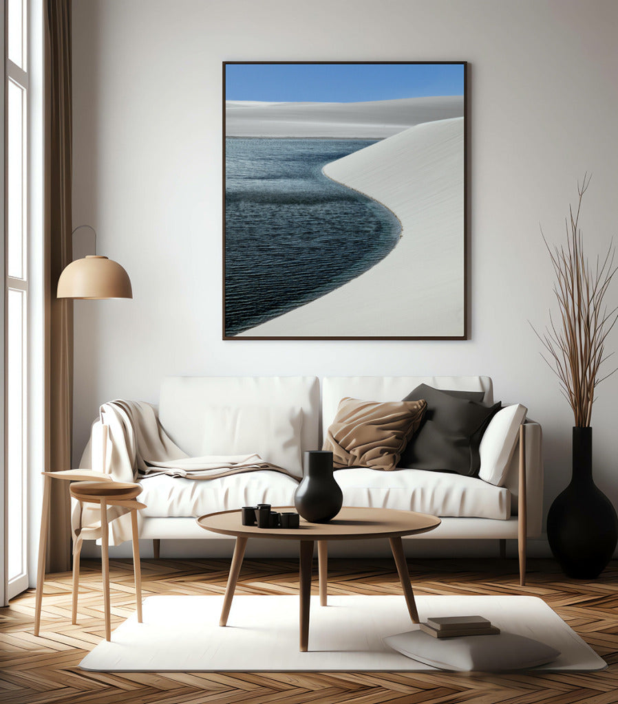 Quadro Decorativo Lençóis Maranhenses - Vertical