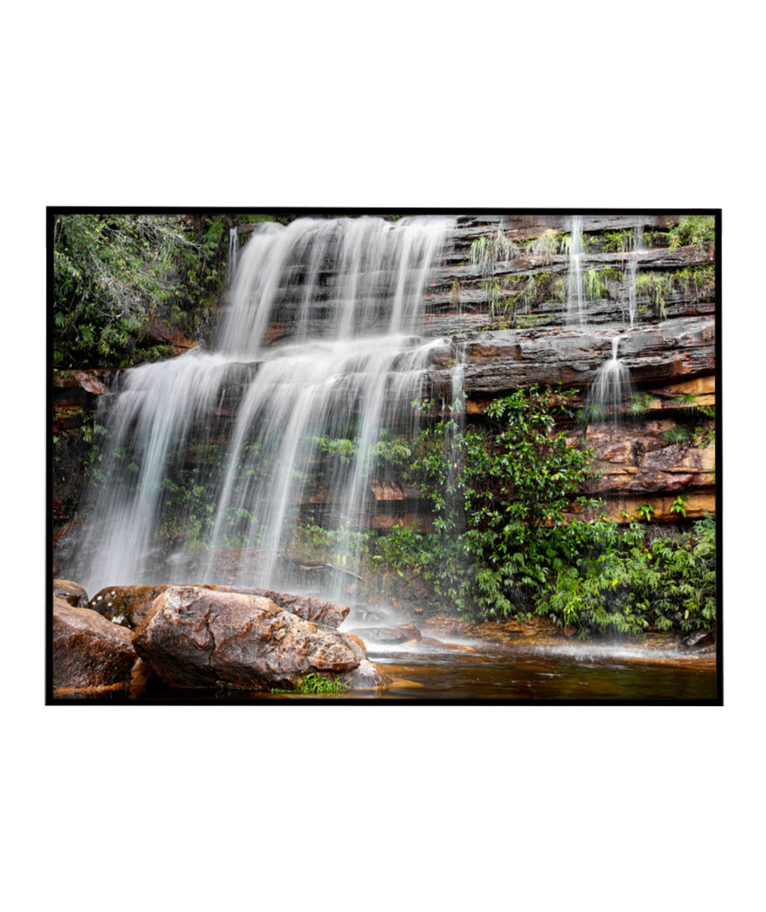 Quadro Decorativo Cachoeira Horizontal