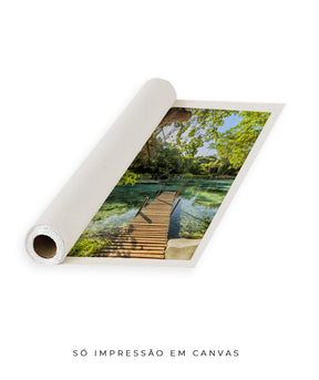Quadro Decorativo  Chapada Diamantina - Ponte para Paraíso-Vertical