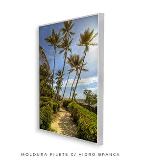 Quadro Decorativo Portais - Coqueiros