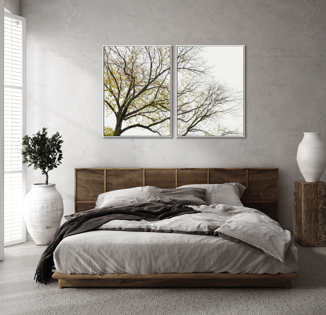 Quadro Decorativo Galhos Secos -Dupla